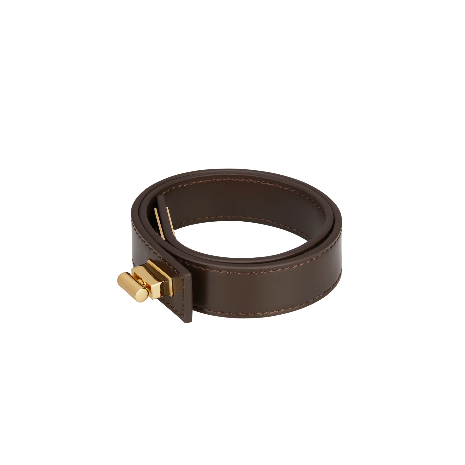 Mini Gold Chocolate Hobo Bag - Image 17