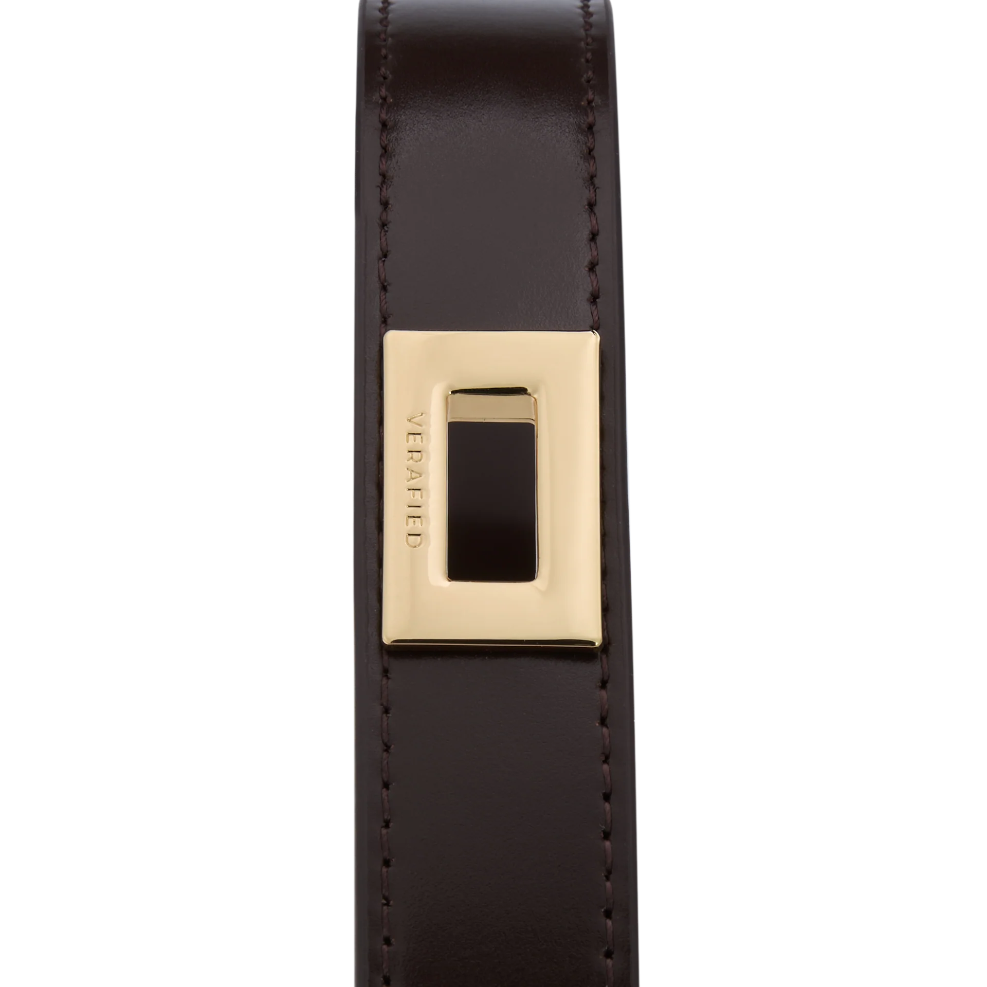 Mini Gold Chocolate Hobo Bag - Image 6