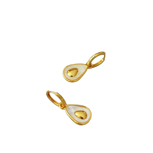 Avocado Dangle Earrings - Image 4