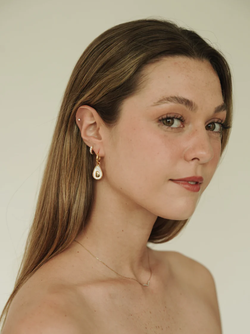 Avocado Dangle Earrings - Image 8