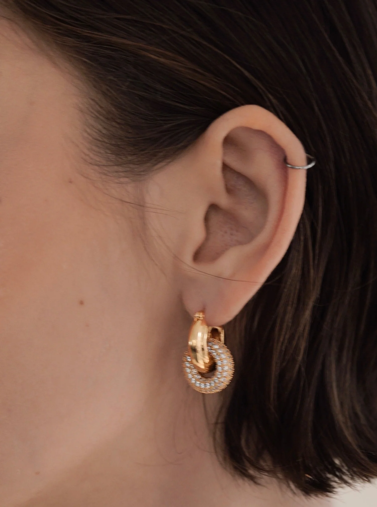 Mini Knot Earrings - Image 3