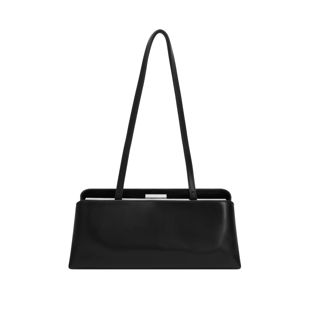 Silver Noir Éclair Bag - Image 3