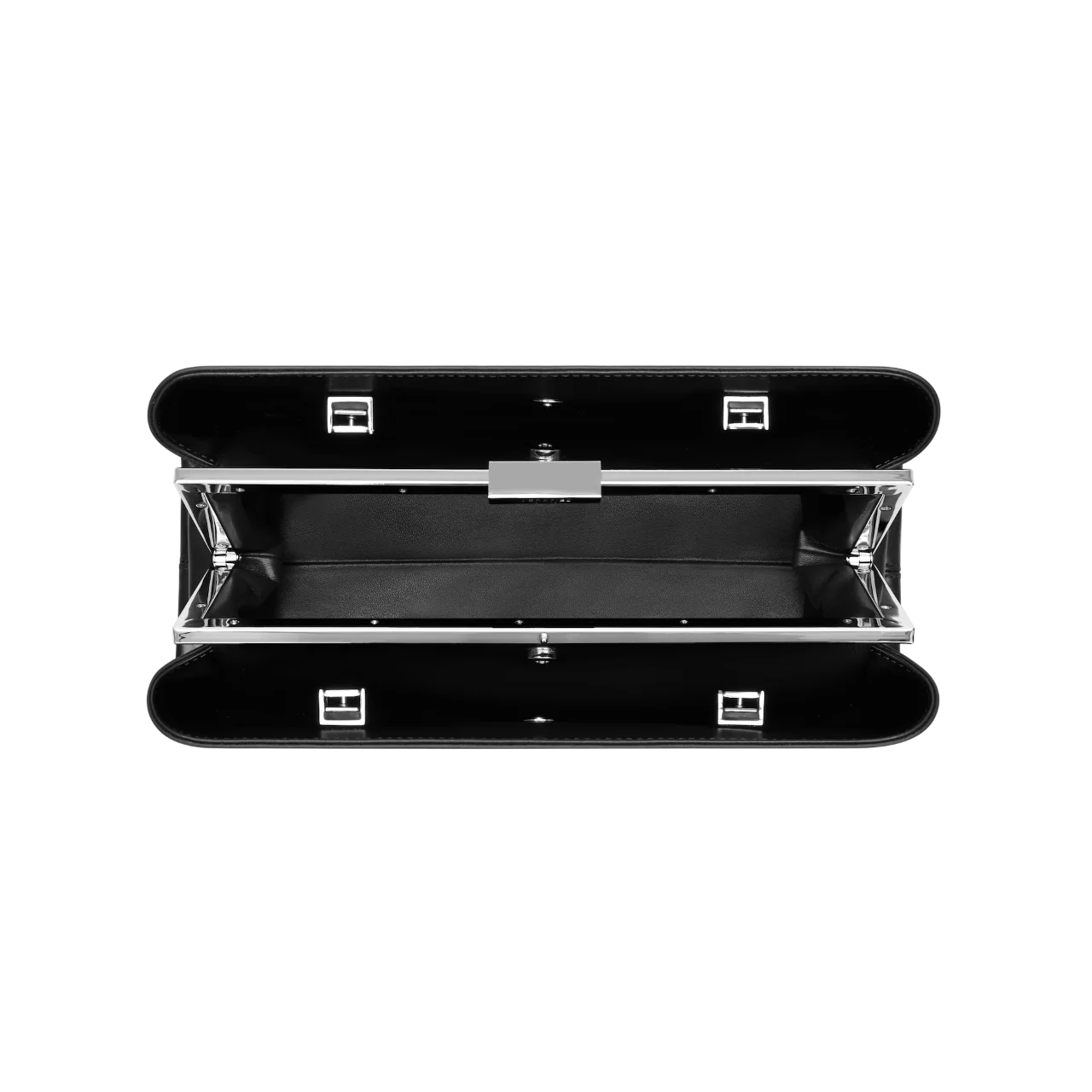 Silver Noir Éclair Bag - Image 8