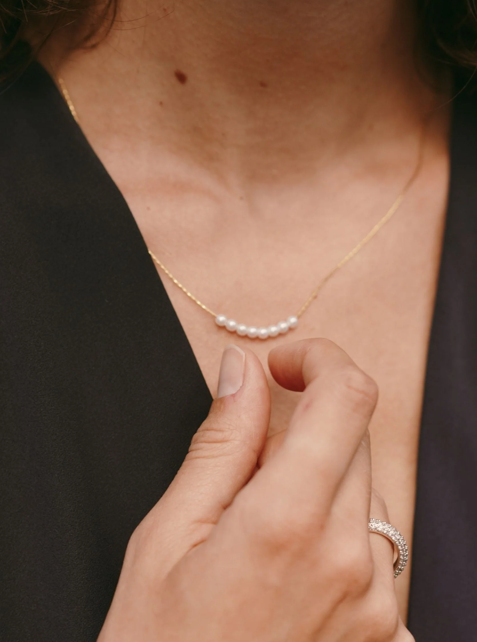 Pearl Beads Necklace - Image 5