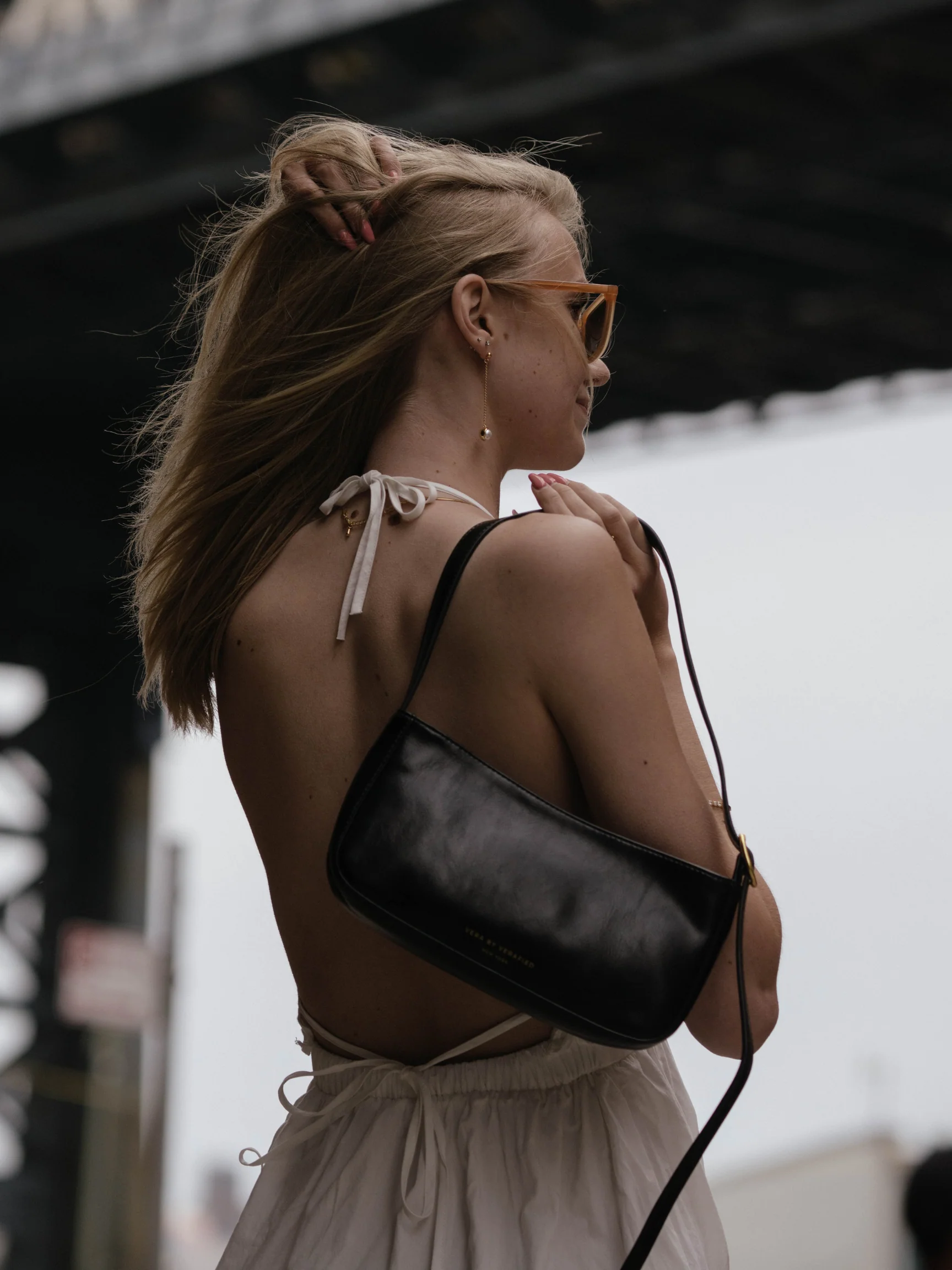 Pearl Drop Earrings - Image 4