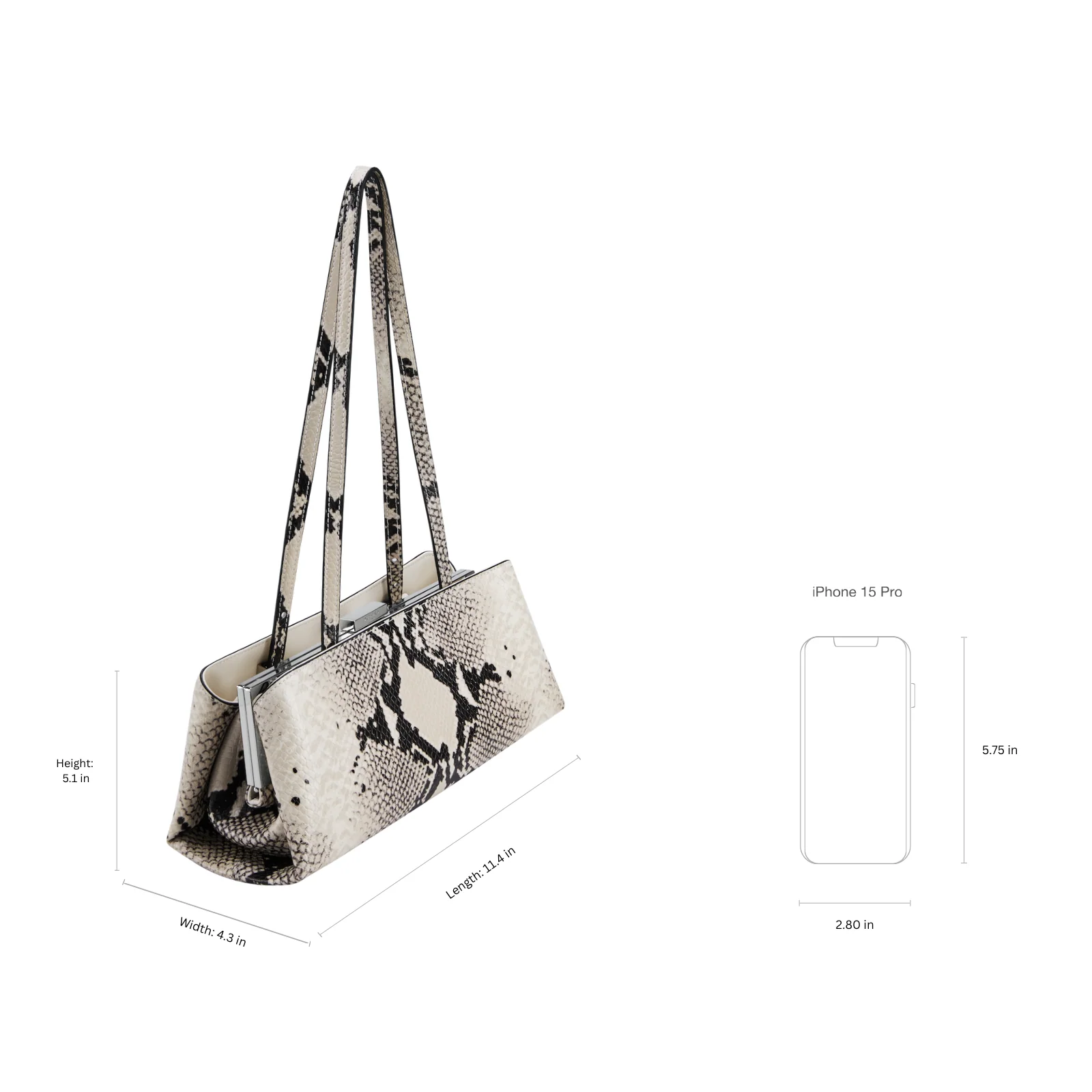 Python Éclair Bag (Pre-Order Only. Will Ship Mid March) - Image 12