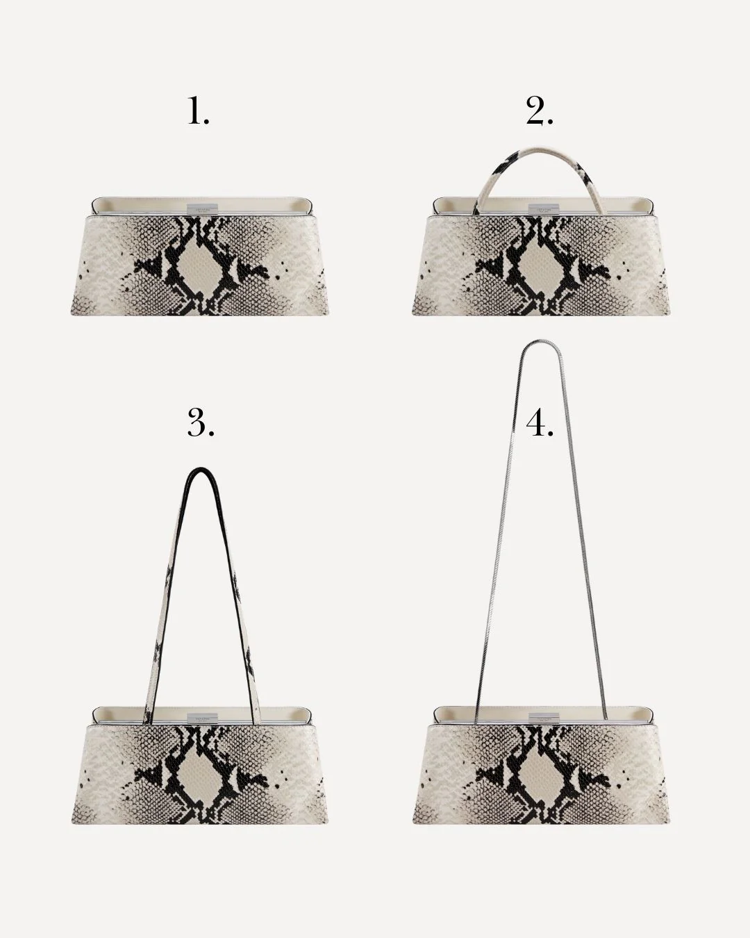 Python Éclair Bag (Pre-Order Only. Will Ship Mid March) - Image 4