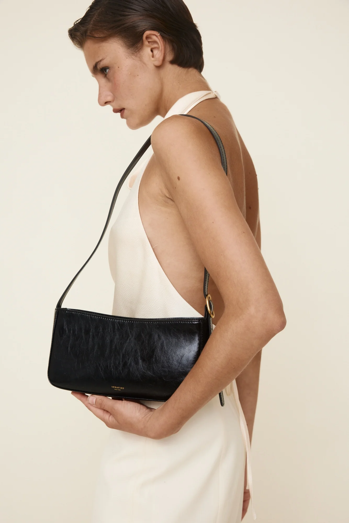 Black Shoulder Bag - Image 13