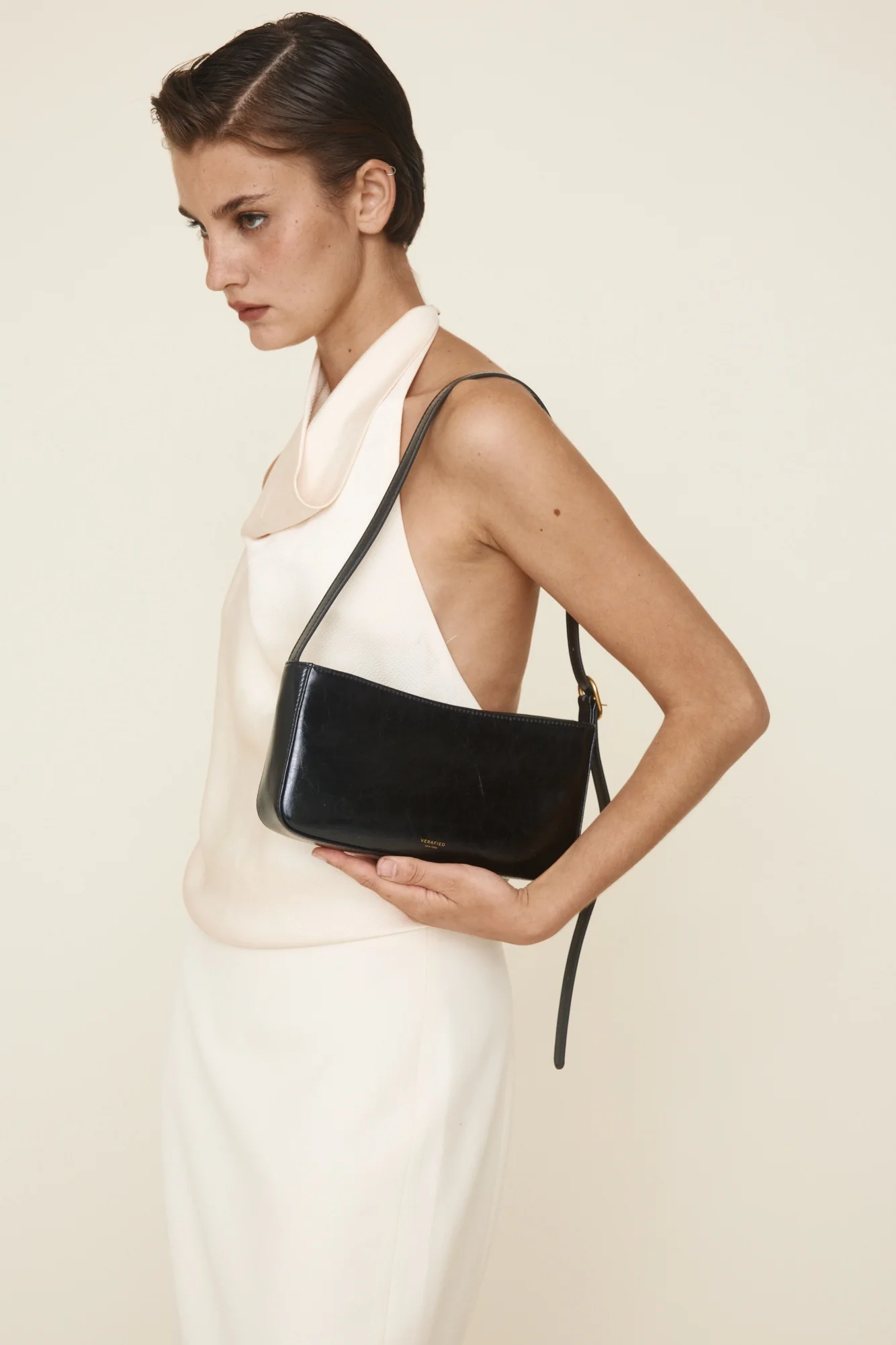 Black Shoulder Bag - Image 7
