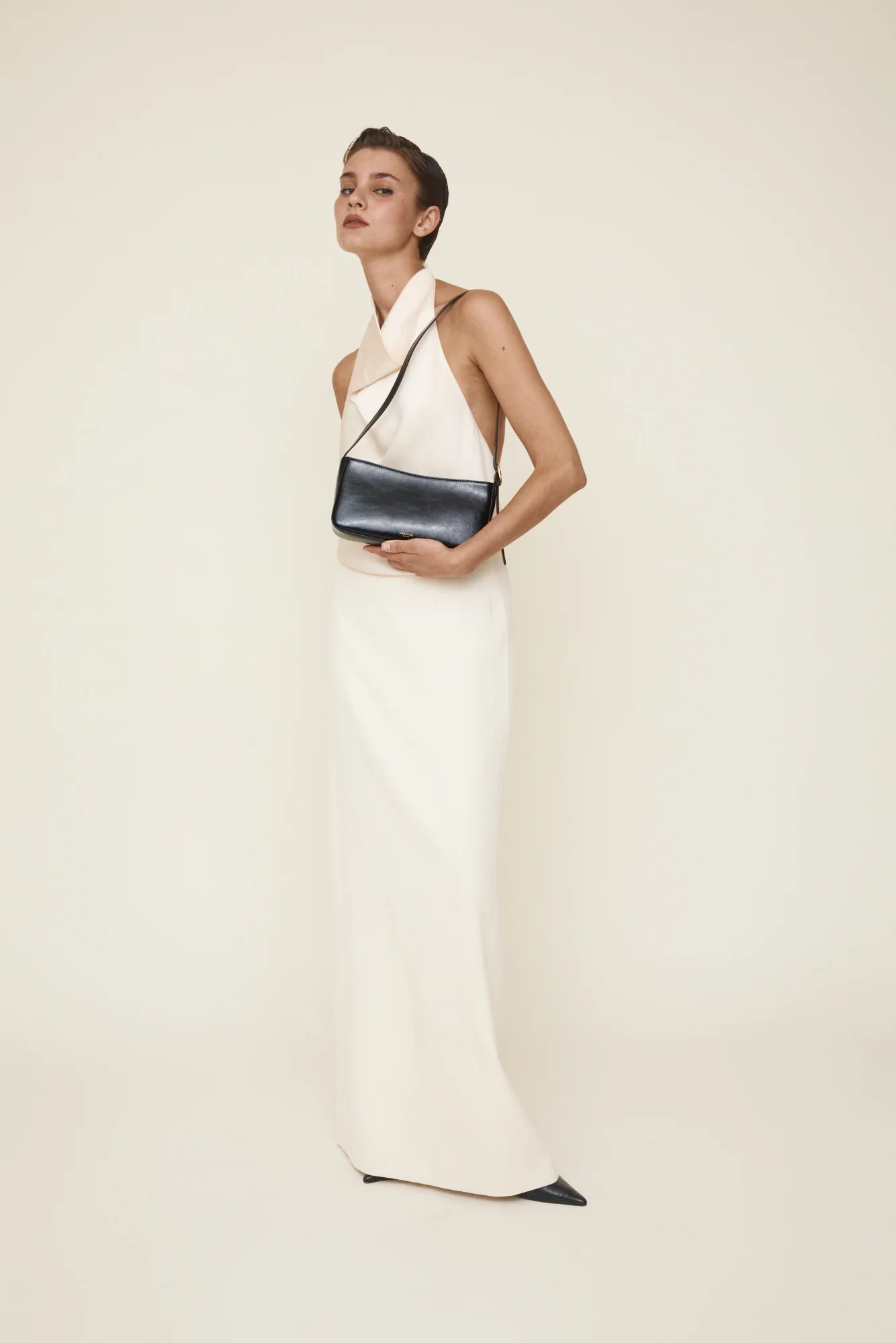 Black Shoulder Bag - Image 9