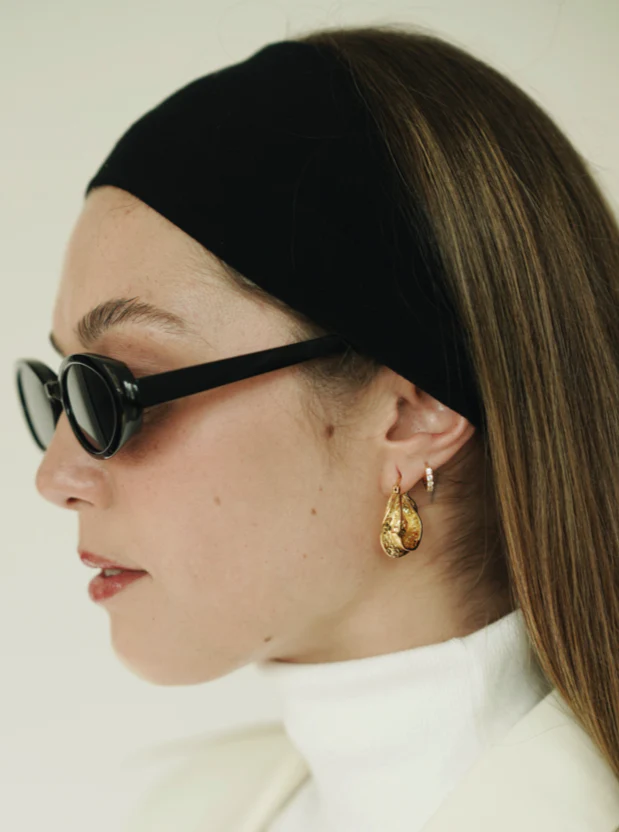 Textured Hoop Earrings - Image 5