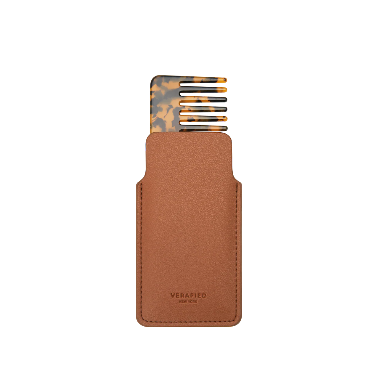 Tan Hair Comb with Case - Image 4