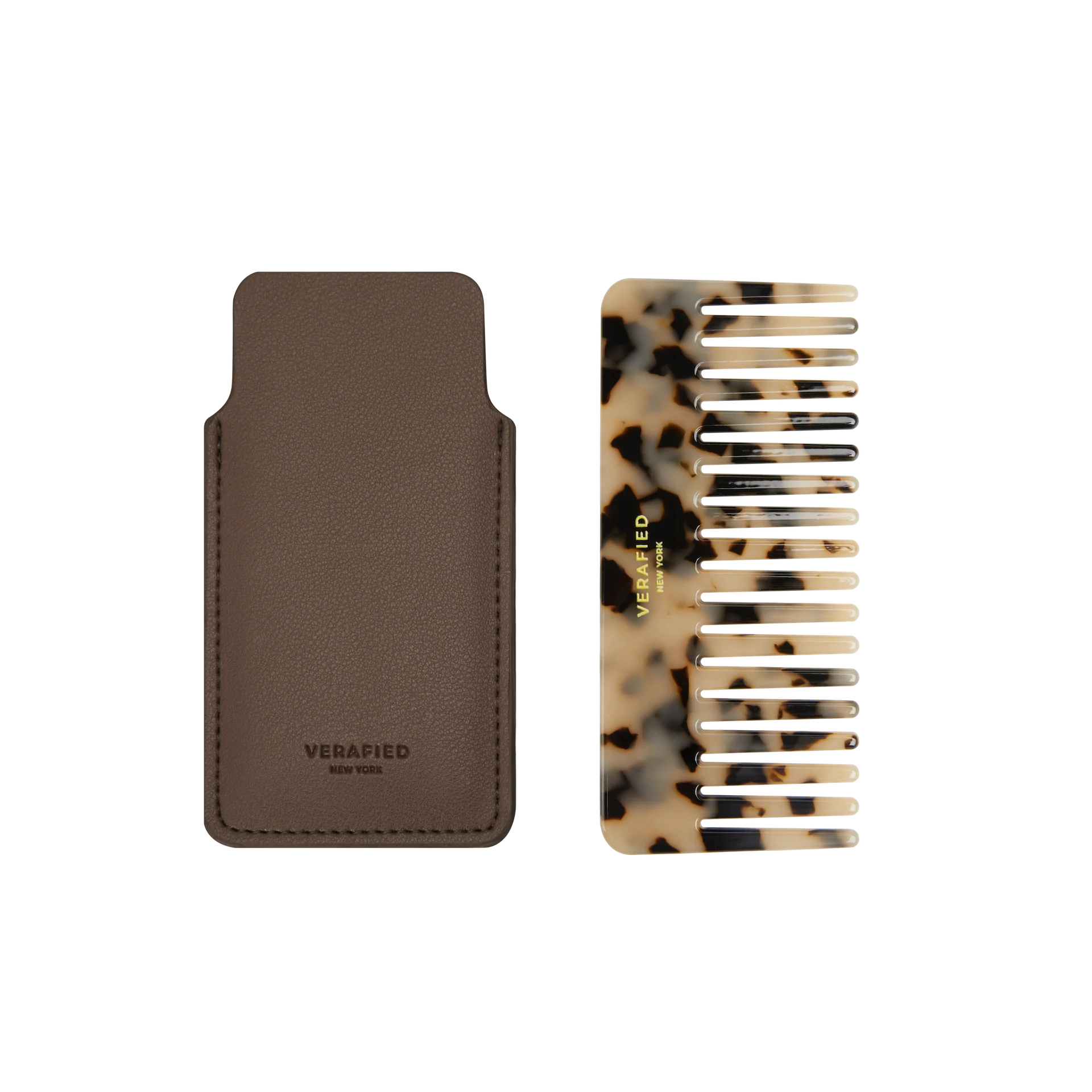 Espresso Hair Comb with Case - Image 3