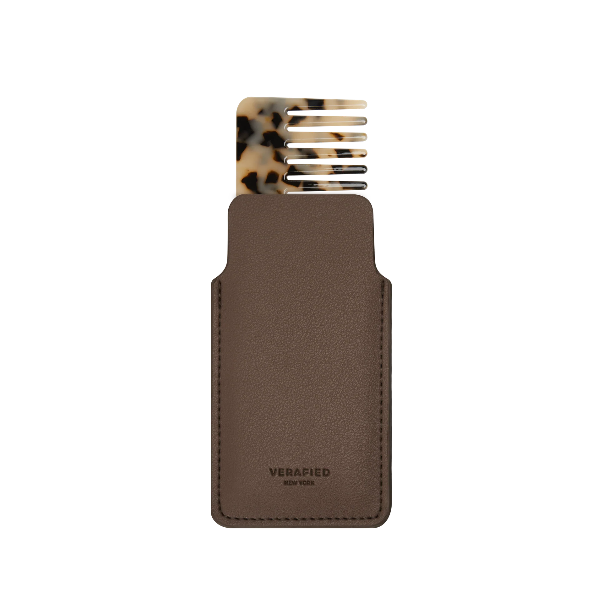 Espresso Hair Comb with Case - Image 4